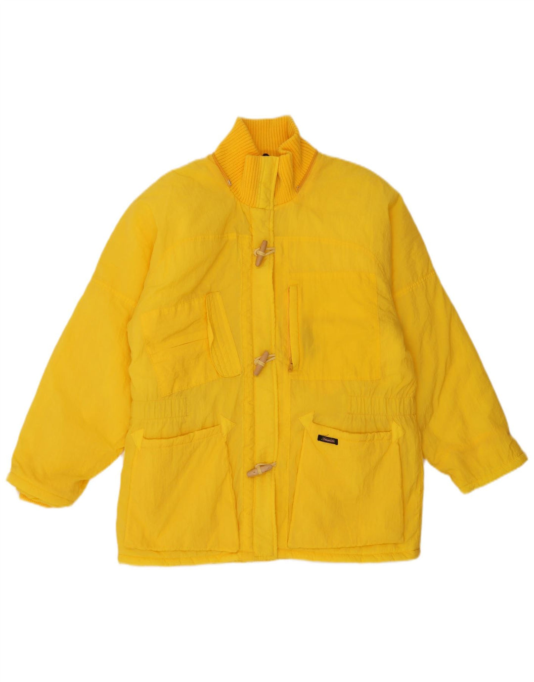 Женская дафл куртка Palomino UK 16, большой желтый нейлон