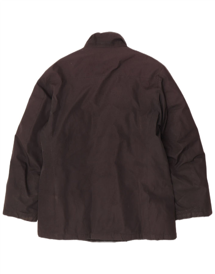 Adidas Polstret frakke til mænd UK 38/40 Medium Sort Polyester