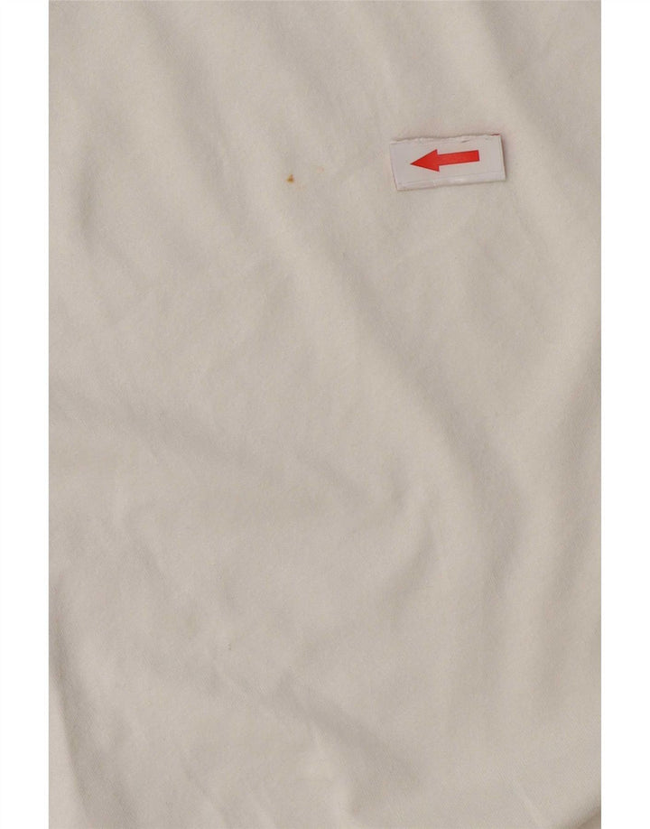 Levi's Mens Graphic T-Shirt Top Medium White Cotton