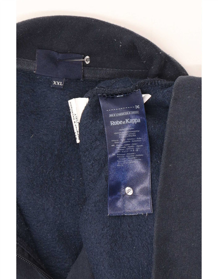 Kappa Træningsdragt til mænd Topjakke 2XL Blå Bomuld