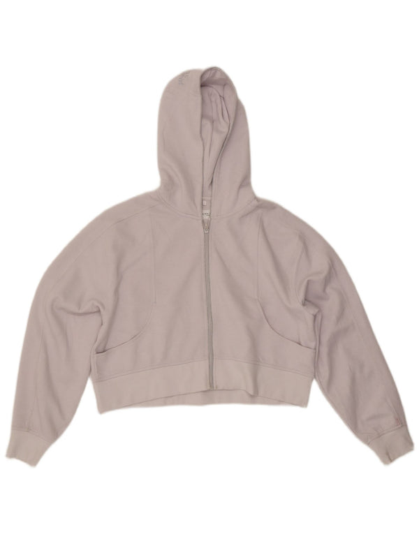 Zara Pull à capuche zippé pour fille 13-14 ans Gris Polyester