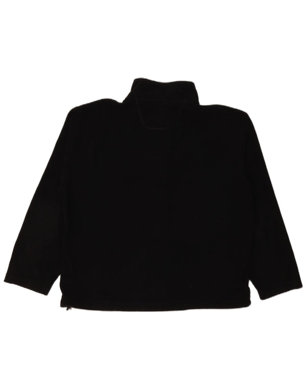 Think Pink Chaqueta polar para mujer UK 20 2XL Poliéster negro