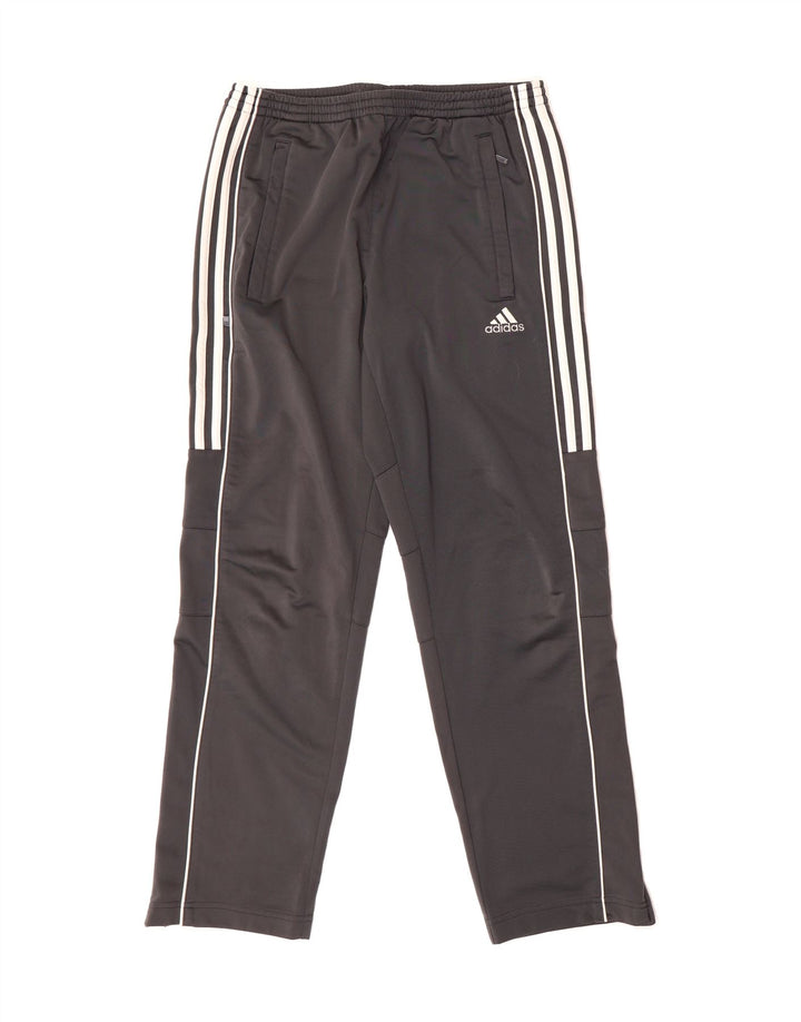 ADIDAS Boys Tracksuit Trousers 13-14 Years W30 L30 Grey Polyester Vintage Adidas and Second-Hand Adidas from Messina Hembry 