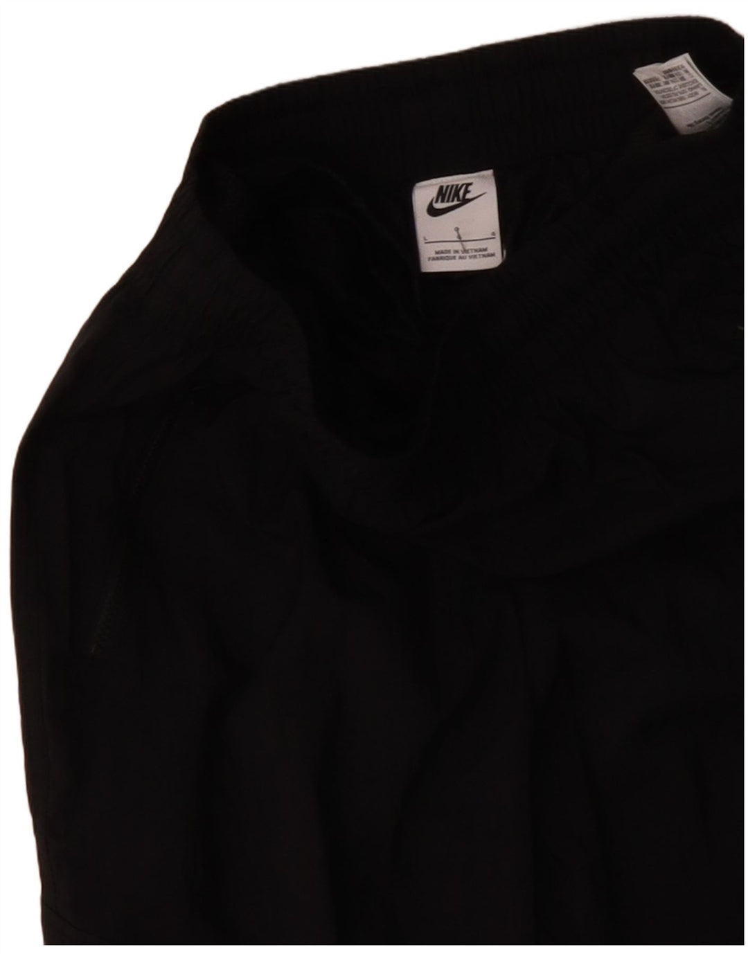 Pantaloni della tuta da ragazzo NIKE 12-13 anni Large neri in poliestere