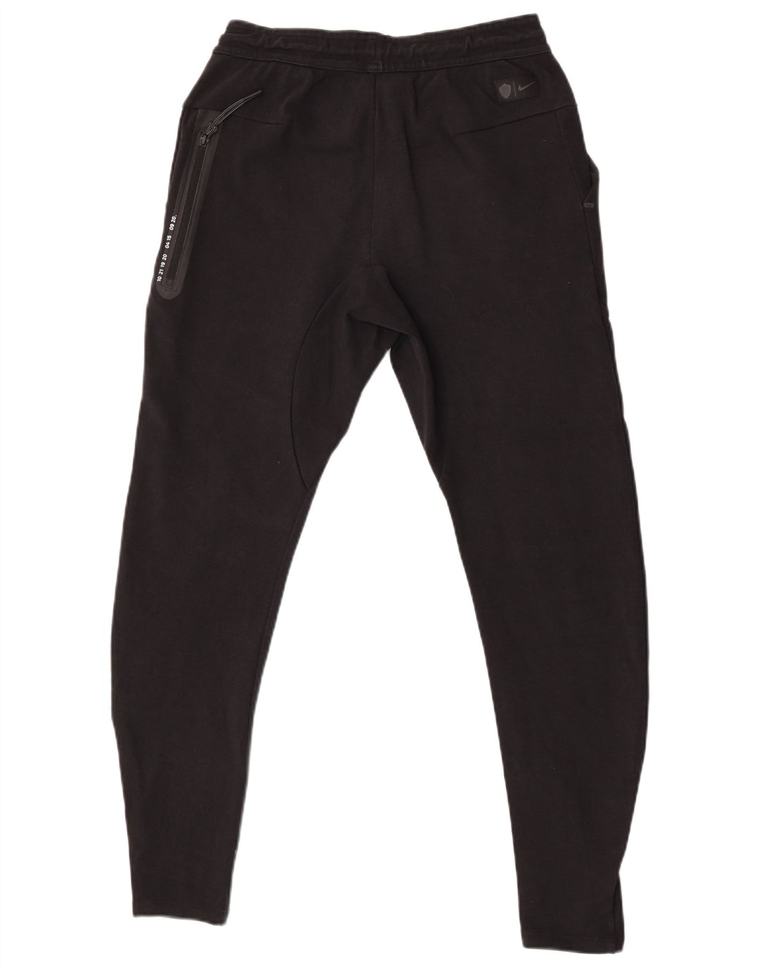 Nike Womens Tracksuit Trousers UK 14 Medium Black Cotton