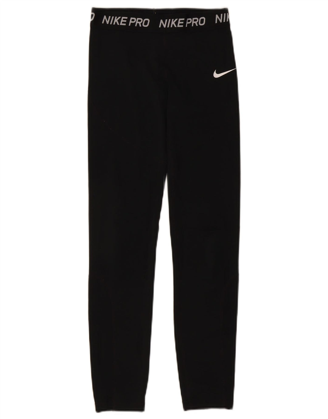 Nike Womens Graphic Leggings UK 4 XS Schwarz Polyester