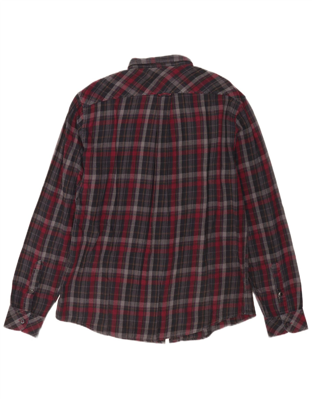 Rifle Mens Flannel Shirt XL Red Check