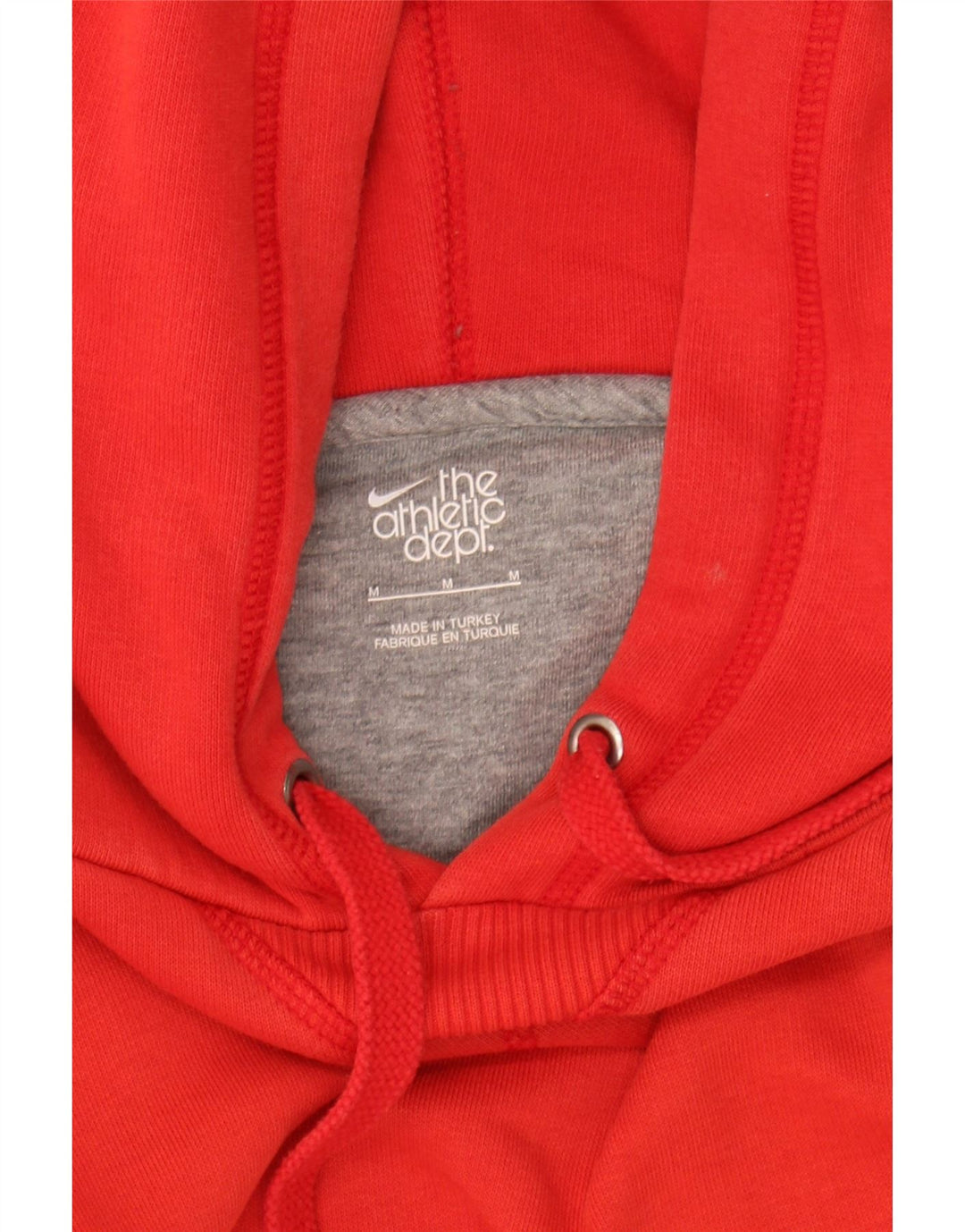 NIKE Womens Hoodie Jumper UK 14 Medium Red Cotton Vintage Nike and Second-Hand Nike from Messina Hembry 