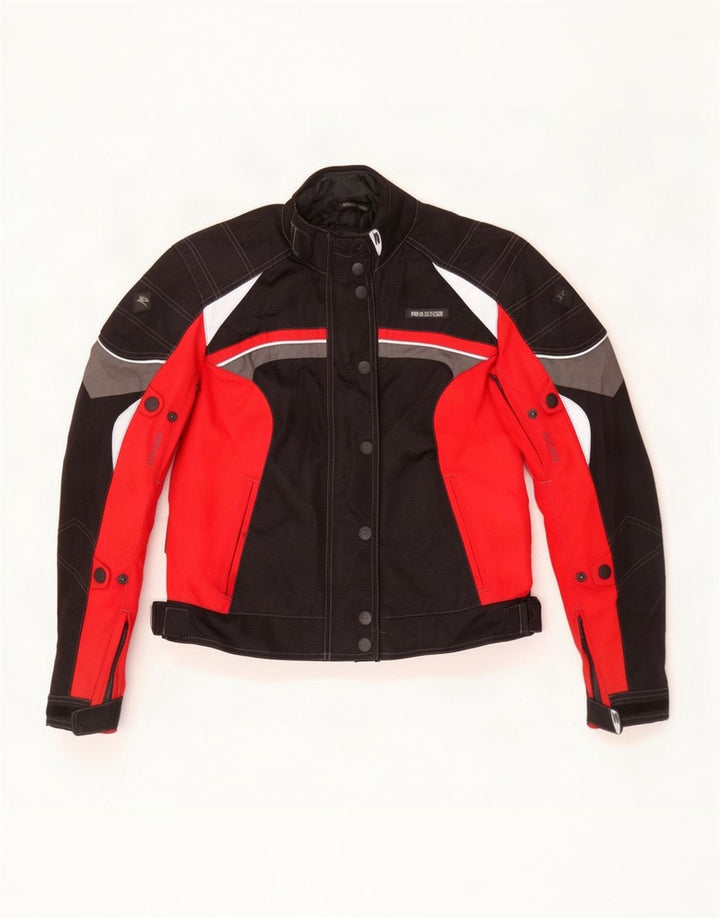 Jachetă Probiker Graphic Racer pentru femei EU 36, negru, color block