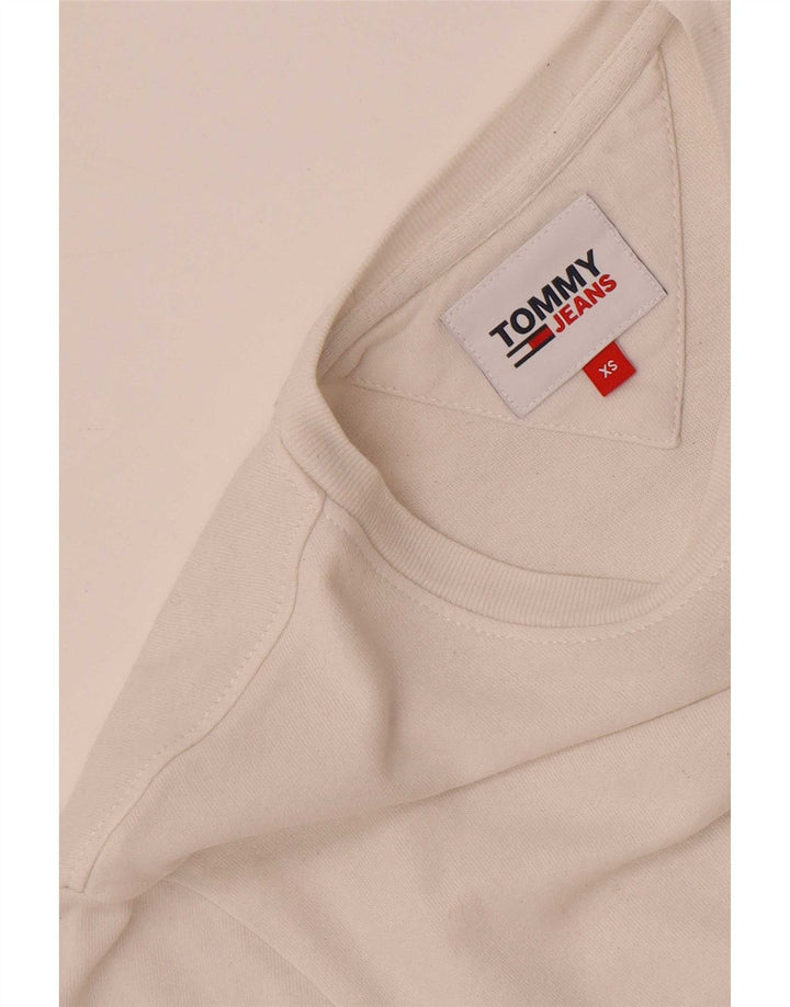 Tommy Hilfiger Mens Graphic T-Shirt Top XS White