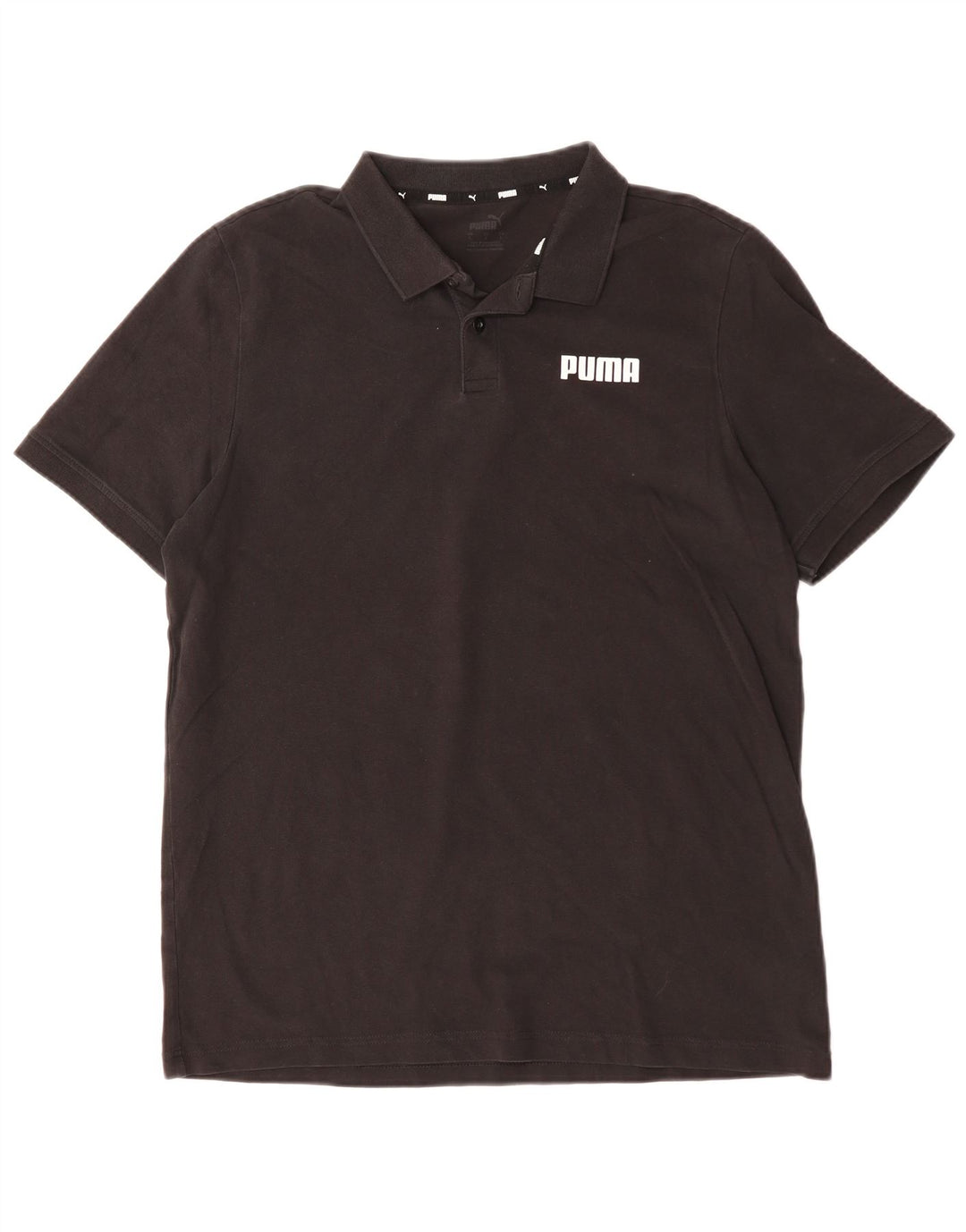 Tricou polo PUMA pentru bărbați, mare, negru, bumbac