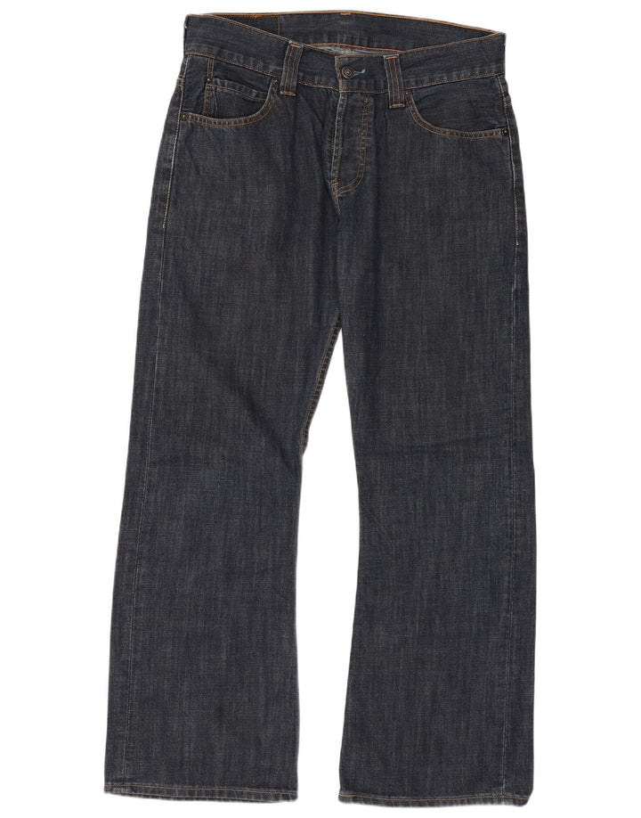 Damskie jeansy Levi's 512 Bootcut W32 L30 Granatowa bawełna