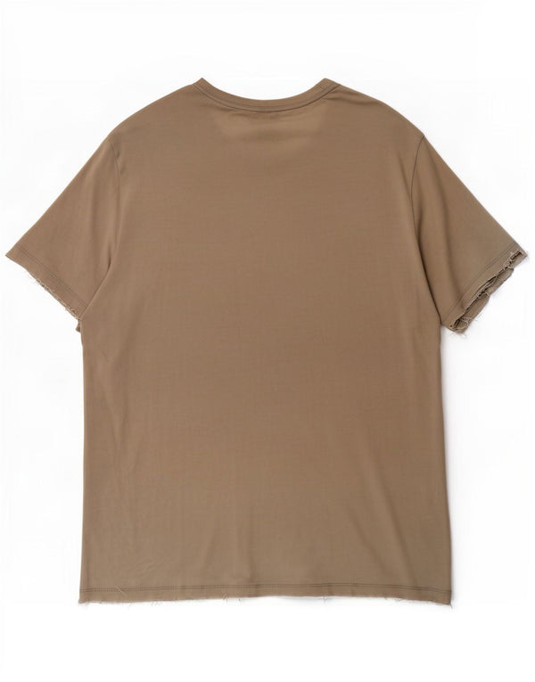 T-shirt da uomo Nike Top 2XL in cotone beige