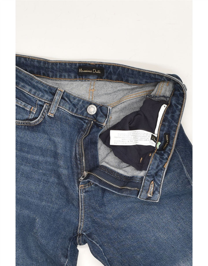 MASSIMO DUTTI Womens Tapered Jeans EU 38 Small W30 L29 Blue Cotton | Vintage Massimo Dutti | Thrift | Second-Hand Massimo Dutti | Used Clothing | Messina Hembry 