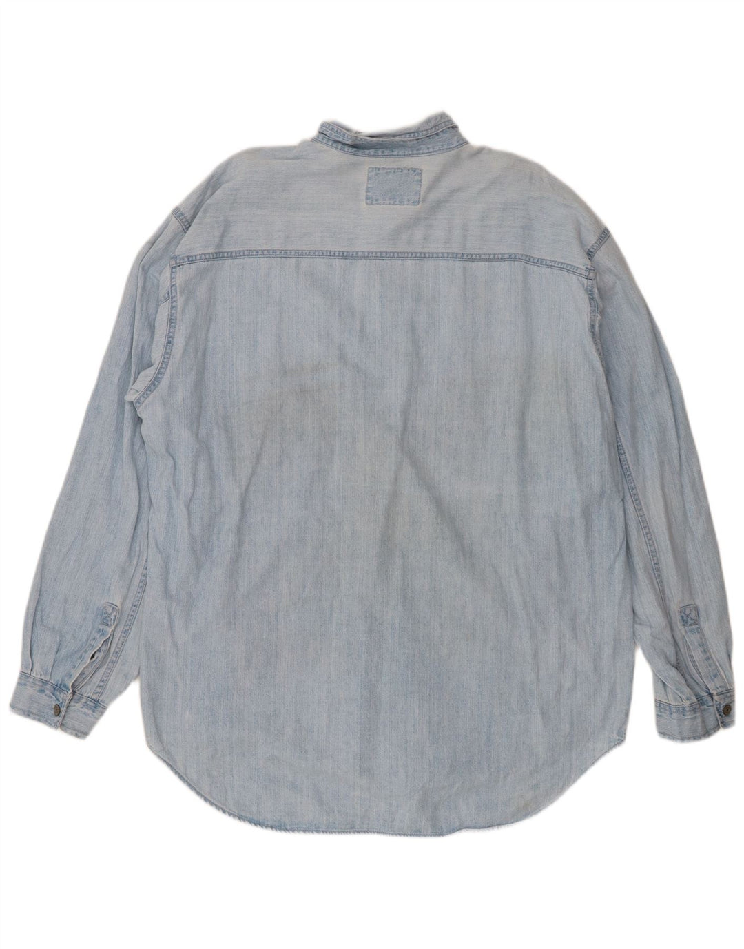 Мужская джинсовая рубашка Levi's XL, синяя, хлопок