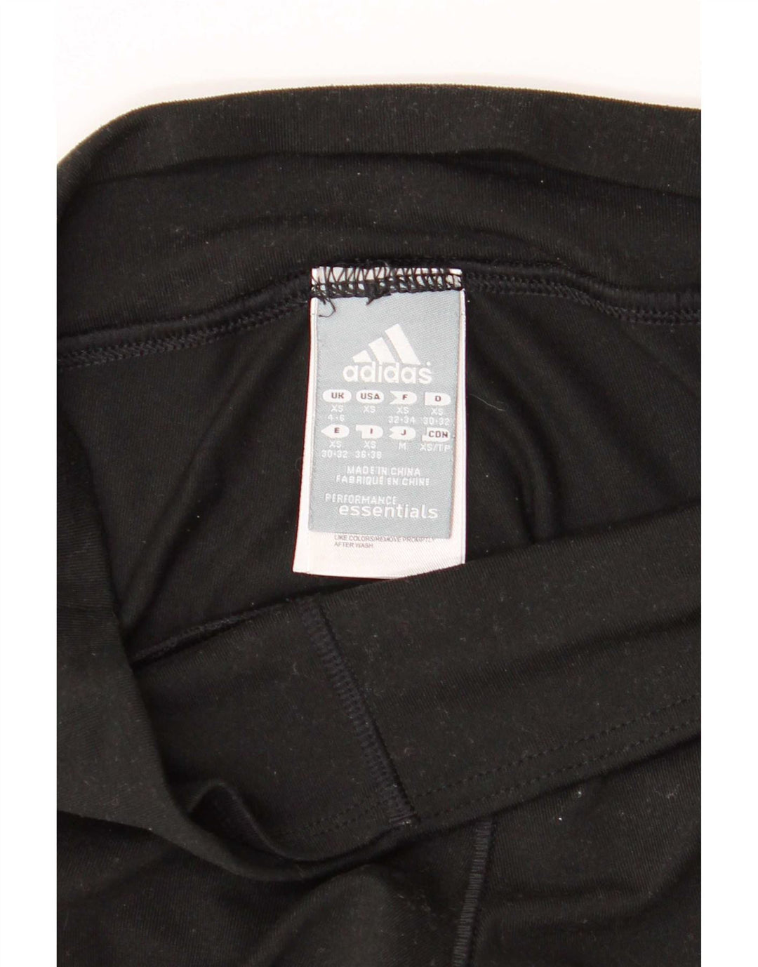 Adidas Womens Climalite Leggings UK 4/6 XS Black Polyester
