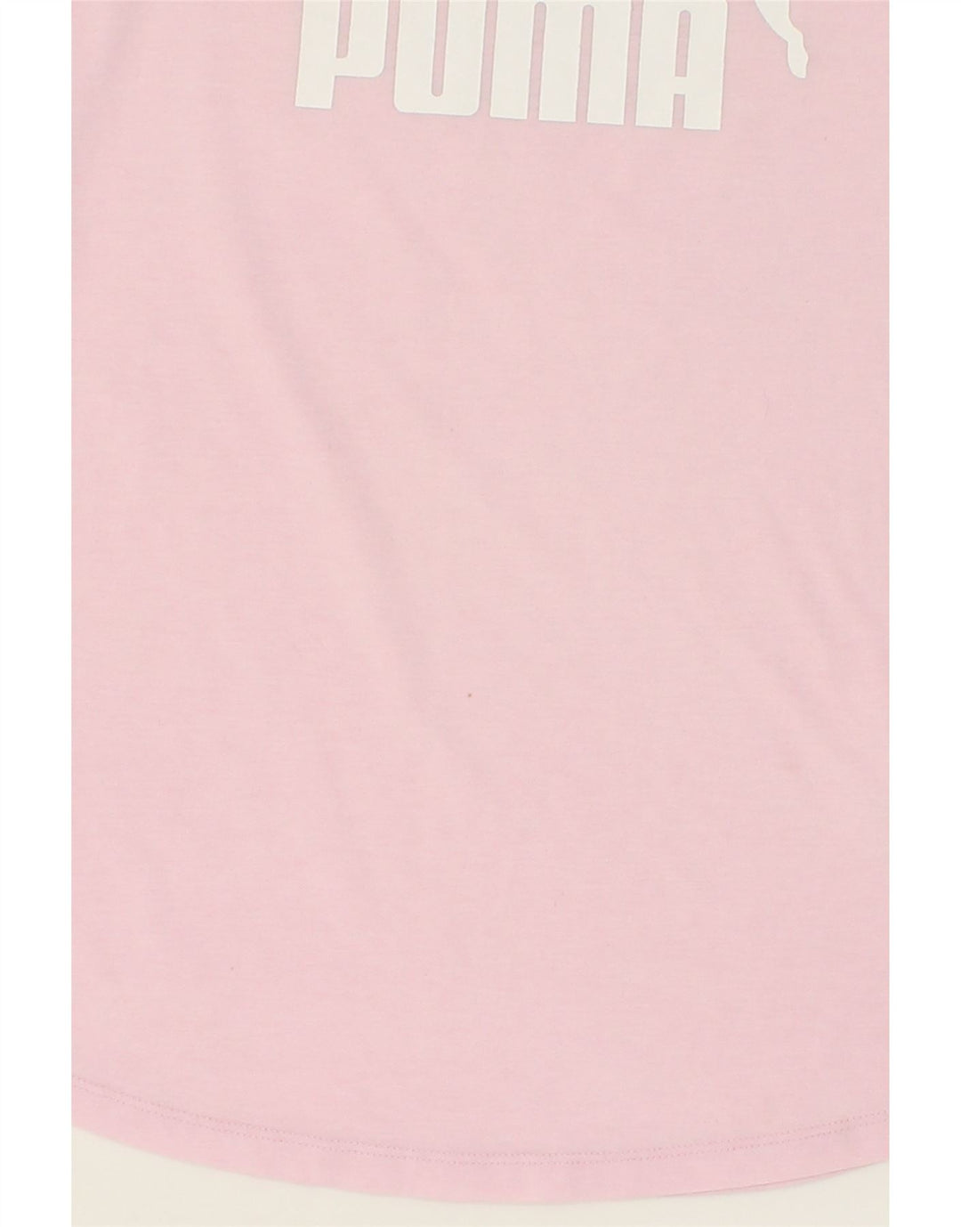 PUMA Womens Graphic T-Shirt Top UK 10 Small Pink Polyester Vintage Puma and Second-Hand Puma from Messina Hembry 