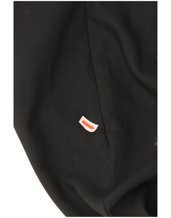 Pantaloni casual ZARA da donna Bootcut grandi neri in poliestere