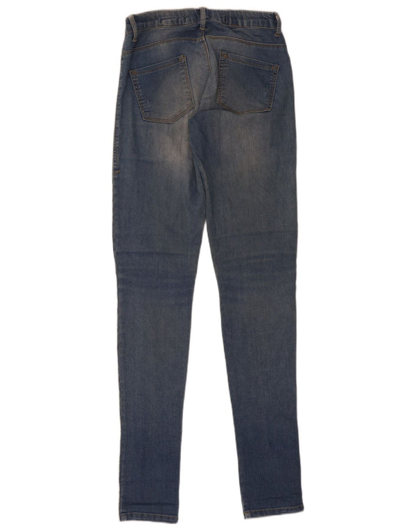 Zara Damen Trafaluc Legging Jeans EU 36 XS W26 L34 Blau