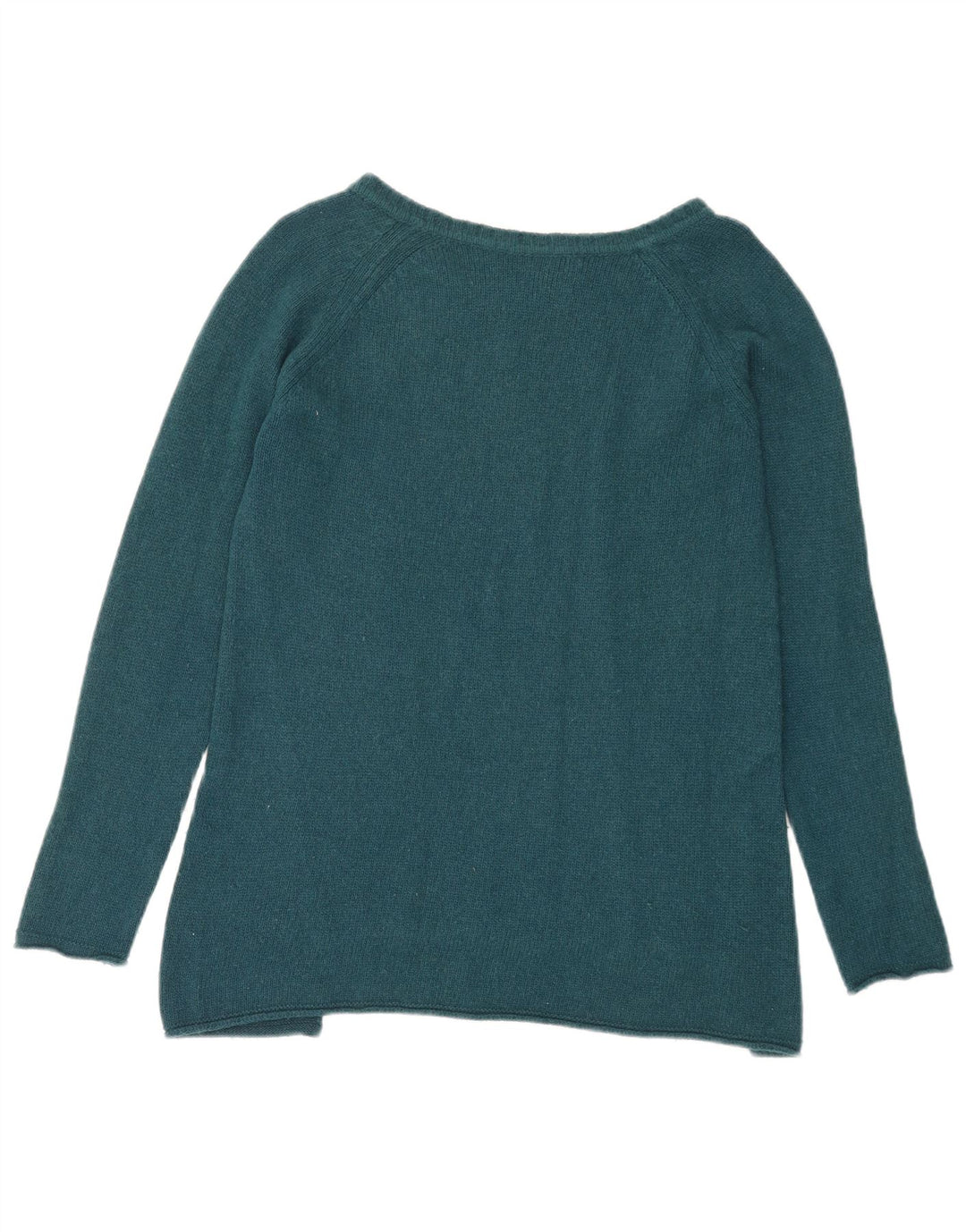 Zara Womens Boat Neck Jumper Sweater UK 14 Medium Green