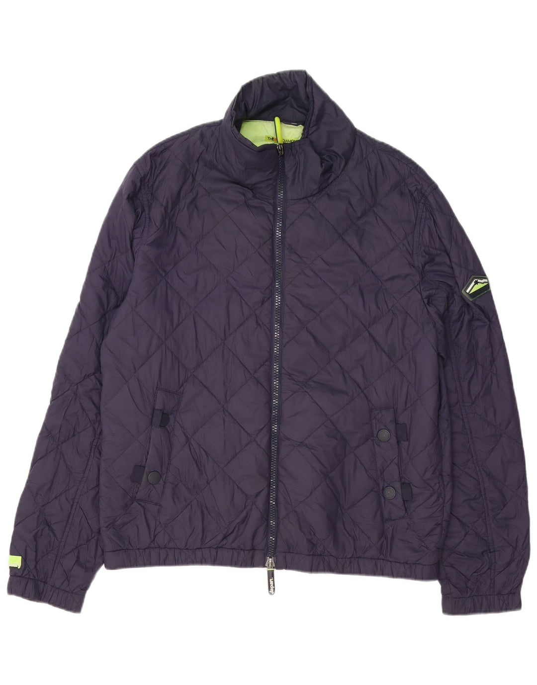 Superdry Ανδρικό μπουφάν με επένδυση UK 44 2XL Navy Blue Polyester