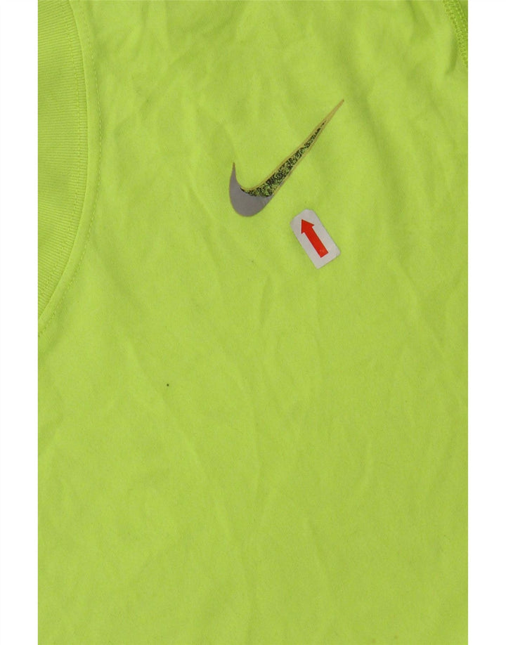Ανδρικό T-Shirt NIKE Dri Fit Top Large Green Polyester