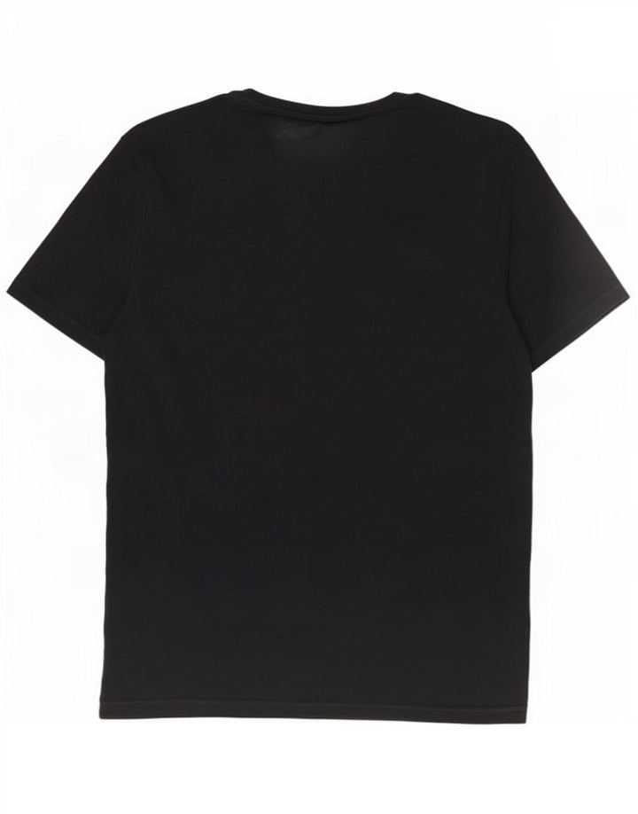 Cos Mens Regular T-Shirt Top Large Black Cotton