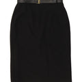 VINTAGE Womens Pencil Skirt UK 12 Medium W30  Black Vintage Vintage and Second-Hand Vintage from Messina Hembry 
