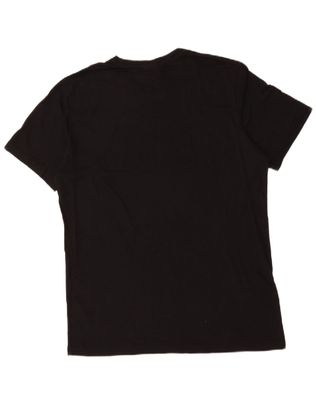 Hugo Boss Mens T-Shirt Top Large Black Cotton