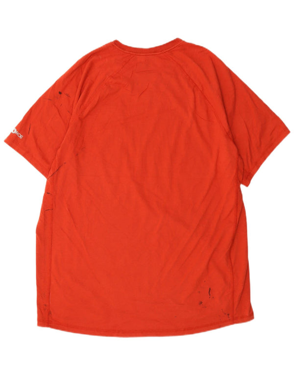 Carhartt Mens Relaxed Fit T-Shirt Top Large Orange