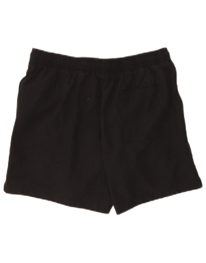 Calvin Klein Mens Graphic Swimming Shorts Medium Black Polyester