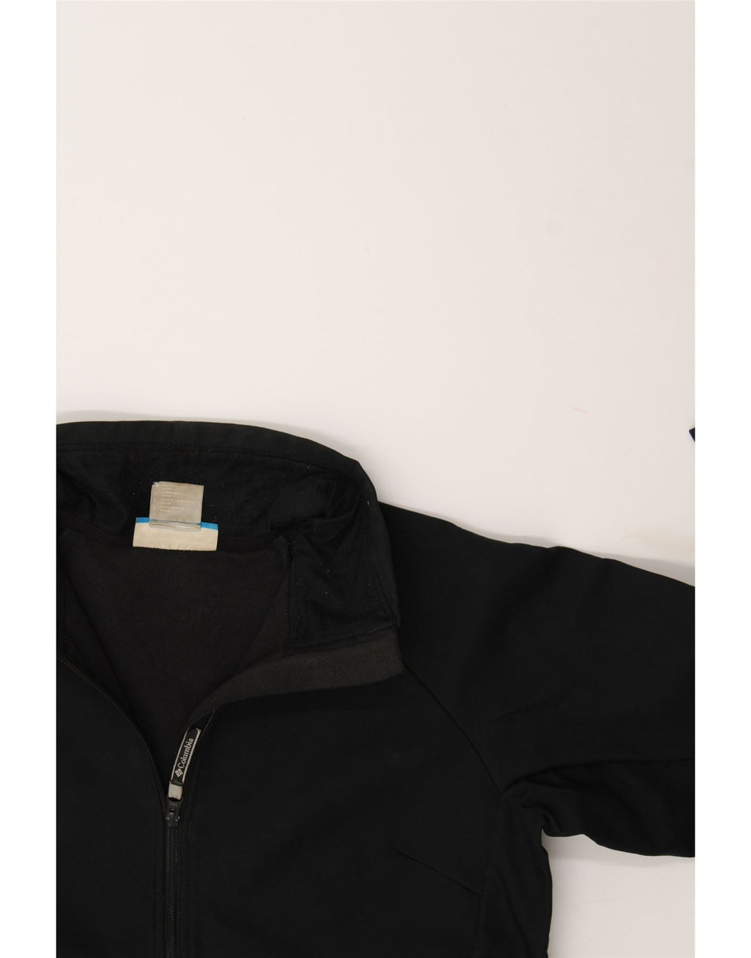COLUMBIA Womens Tracksuit Top Jacket UK 16 Large Black Polyester Vintage Columbia and Second-Hand Columbia from Messina Hembry 