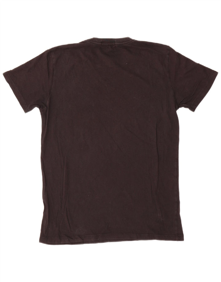 Replay T-Shirt Graphique Homme Noir Moyen Coton