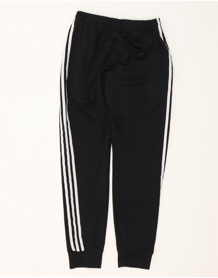 Adidas Mens Tracksuit Trousers Joggers Medium Black Polyester