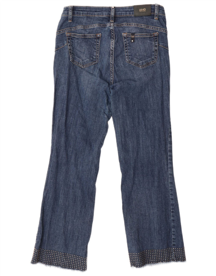 Liu Jo Womens Bootcut Jeans W30 L27 Blue