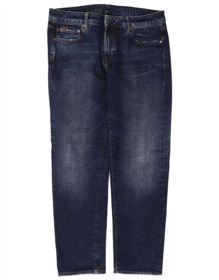 G-Star Damen Straight Jeans W30 L32 Blaue Baumwolle