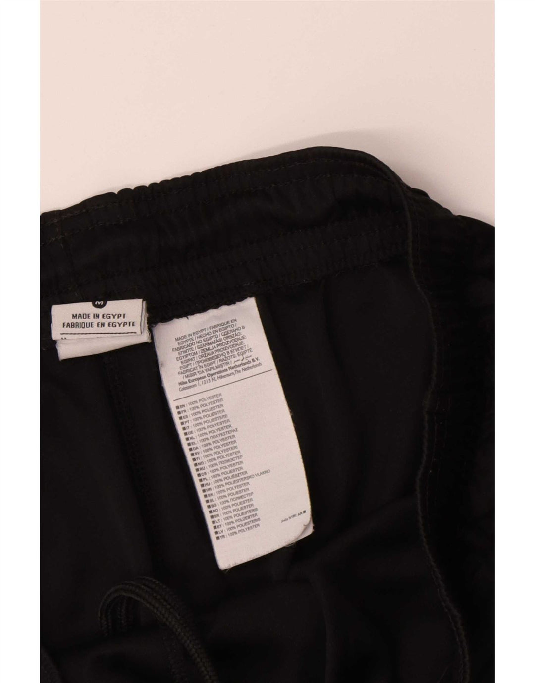 Nike Mens Dri Fit sport rövidnadrág közepes fekete poliészter