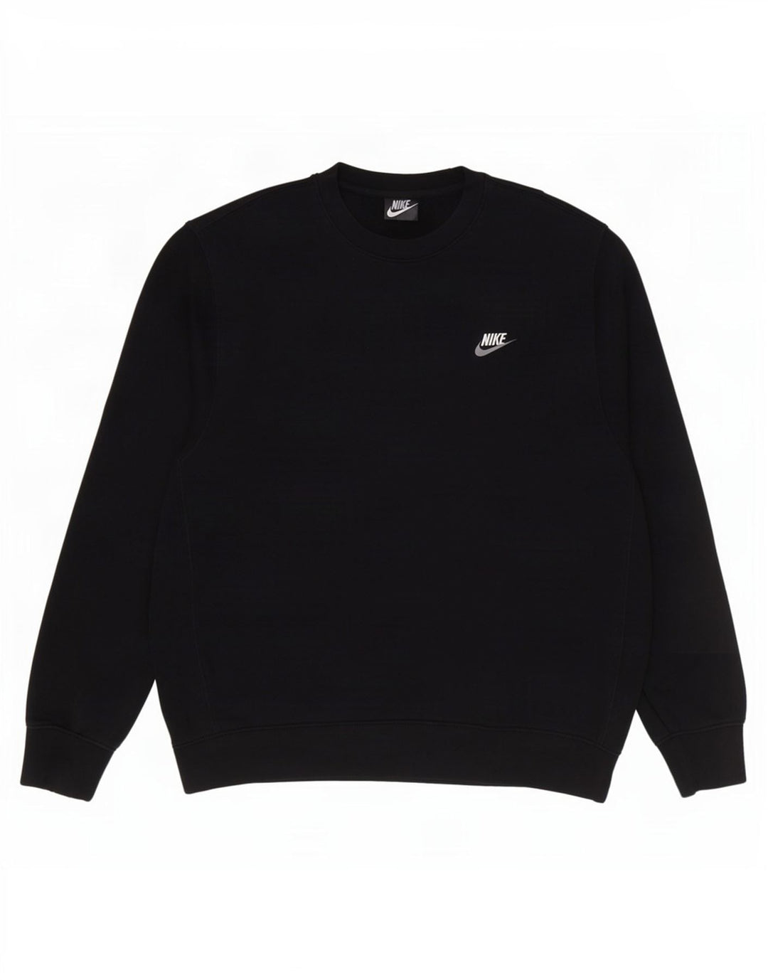 Nike Homme Sweatshirt Jumper XL Noir Coton