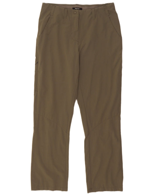 Rohan női túra alkalmi nadrág UK 10 kicsi W30 L29 khaki poliamid