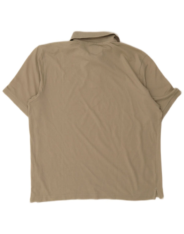 Champion Herren Easy Fit Poloshirt XL Khaki Baumwolle