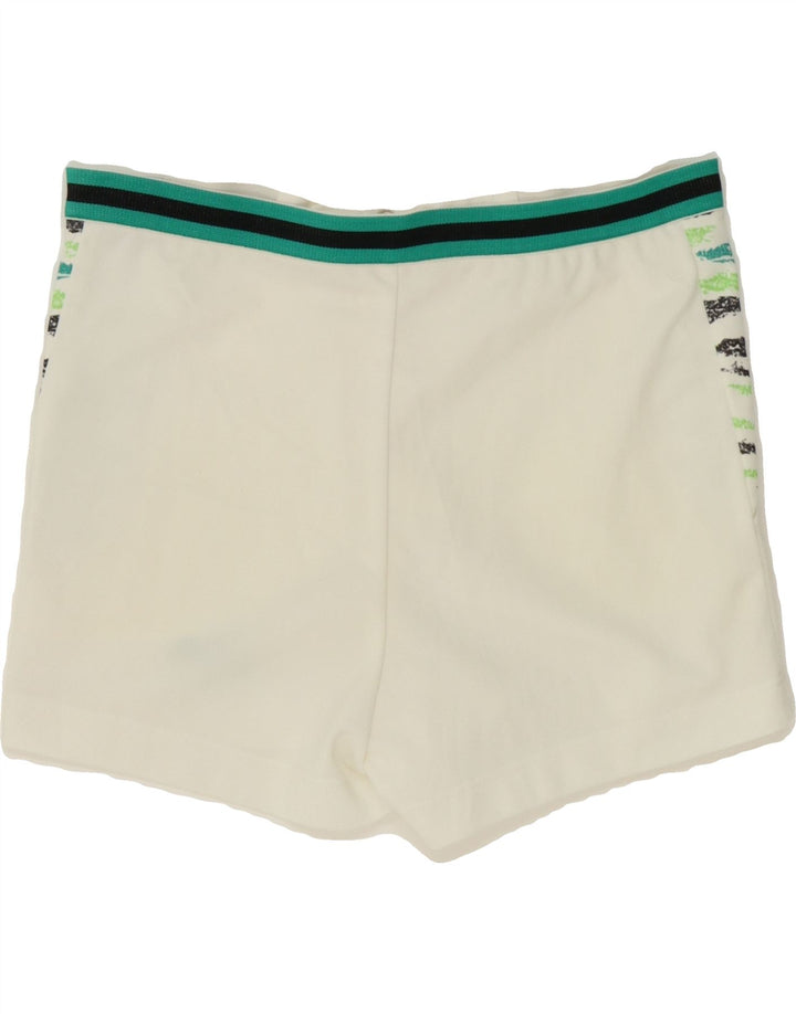 FILA Womens Chino Shorts W30 Medium  White Vintage Fila and Second-Hand Fila from Messina Hembry 