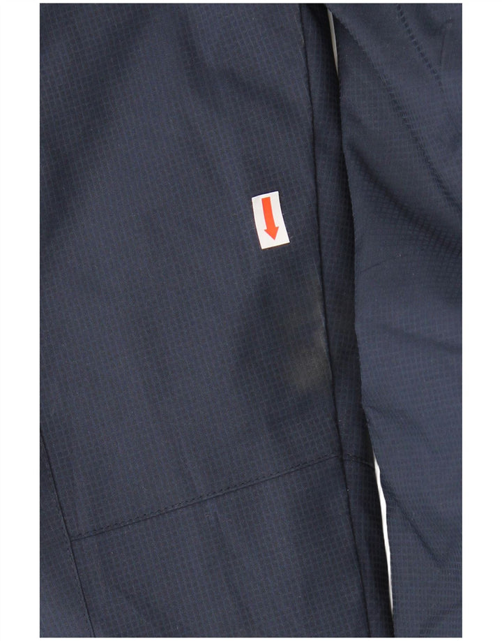 Izod Veste Coupe-Vent Homme UK 40 Grand Bleu Marine à Carreaux Polyester