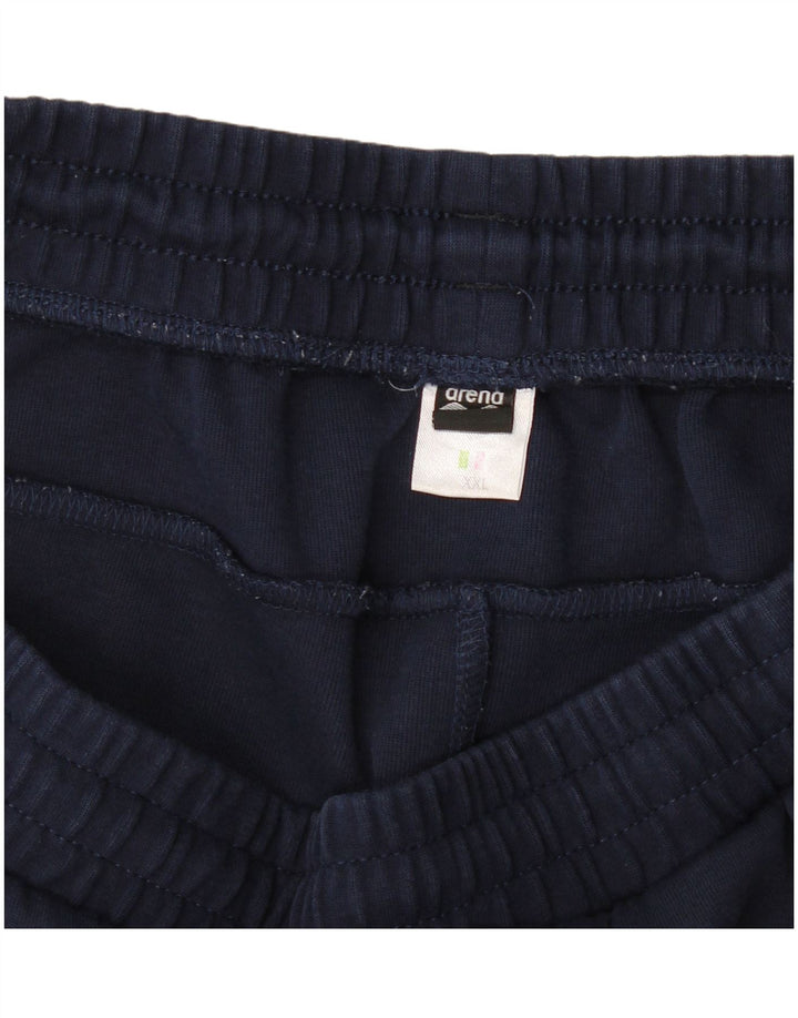 Arena Mens Tracksuit Trousers Joggers 2XL  Navy Blue
