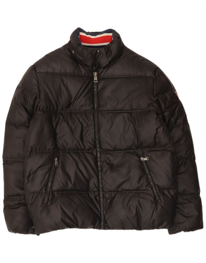 Guess Mens Padded Jacket UK 42 XL Black Polyester