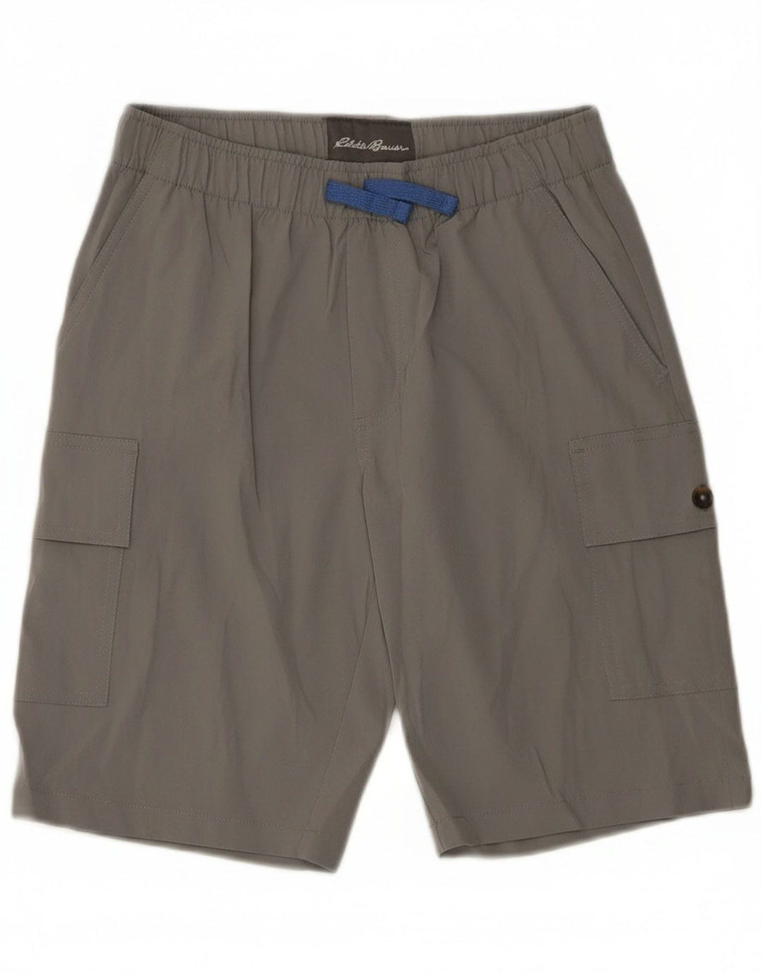Eddie Bauer Boys Sport Shorts 13-14 Years Large Grey Polyester