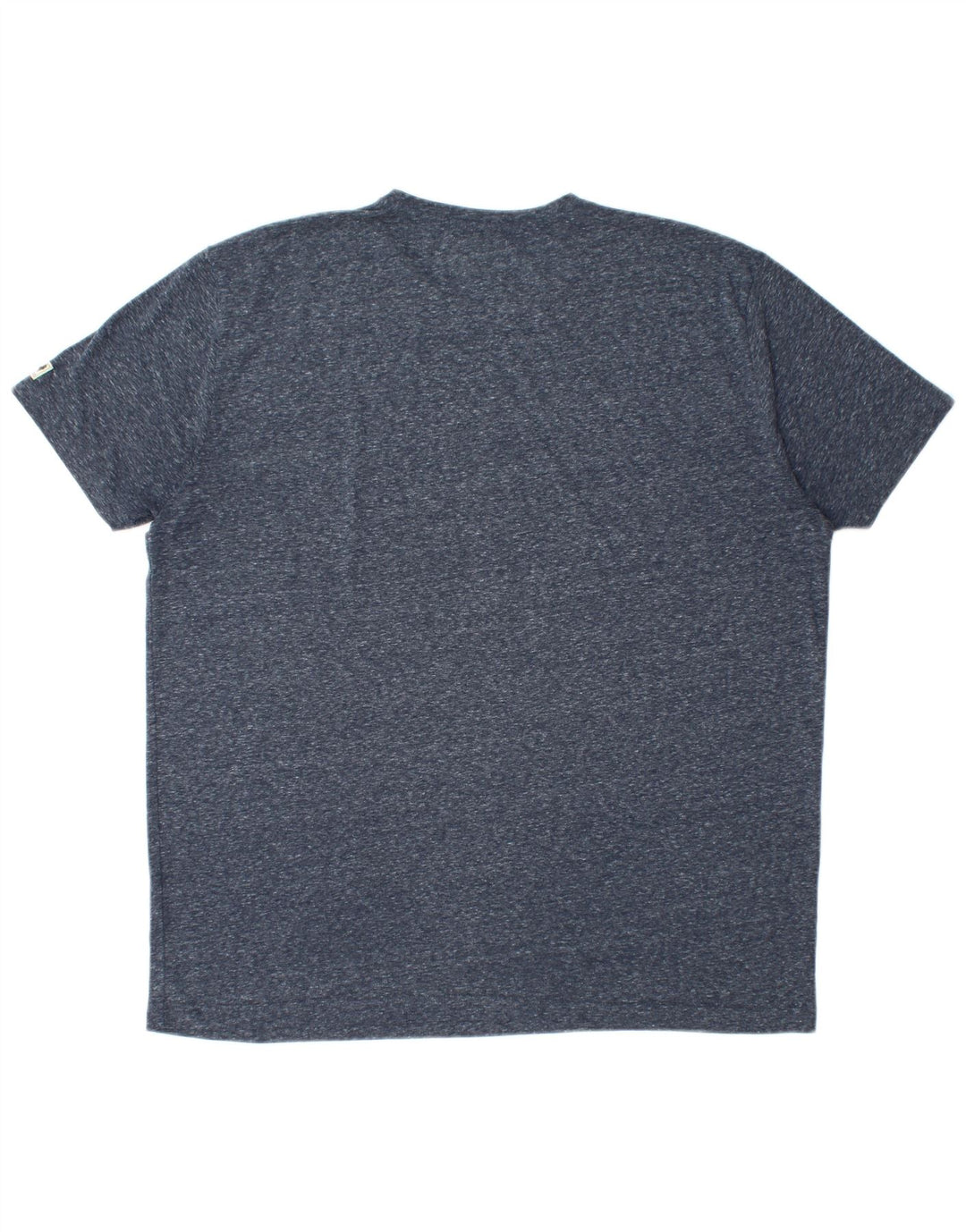 Marlboro Classics Mens Graphic T-Shirt Top 2XL Navy Blue Flecked Polyester