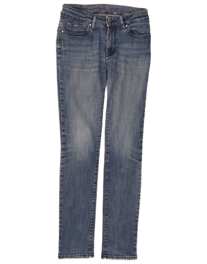 Gas Womens Slim Jeans W26 L30 Blue Cotton