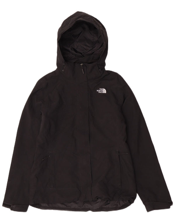The North Face Veste coupe-vent à capuche pour femme UK 14 Medium Noir