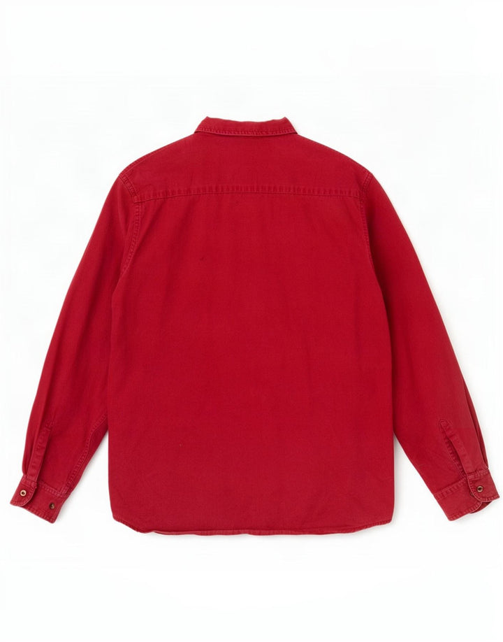 Cămașă Bărbați Wrangler Mare Bumbac Burgundy