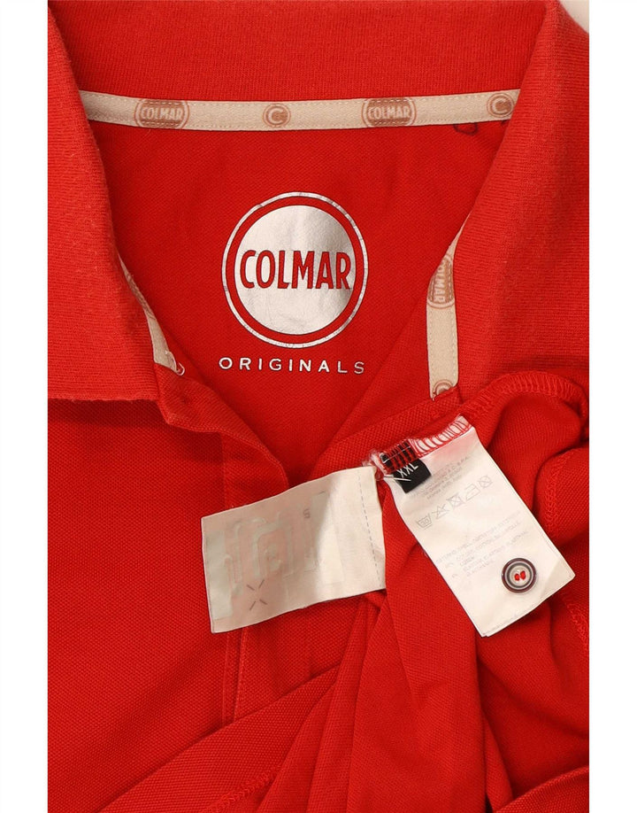 Colmar Mens Polo Shirt 2XL Red Cotton